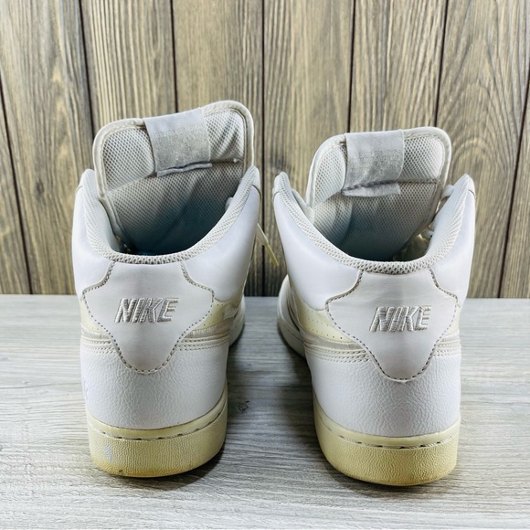 Nike Air Force 1 Mid  Sneakers Men\'s Shoes White/White Size: 10 main image 5